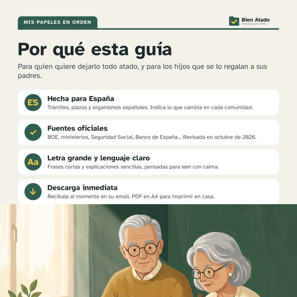 Mis papeles en orden: por qué esta guía