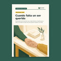 Cuando falta un ser querido: portada de la guía