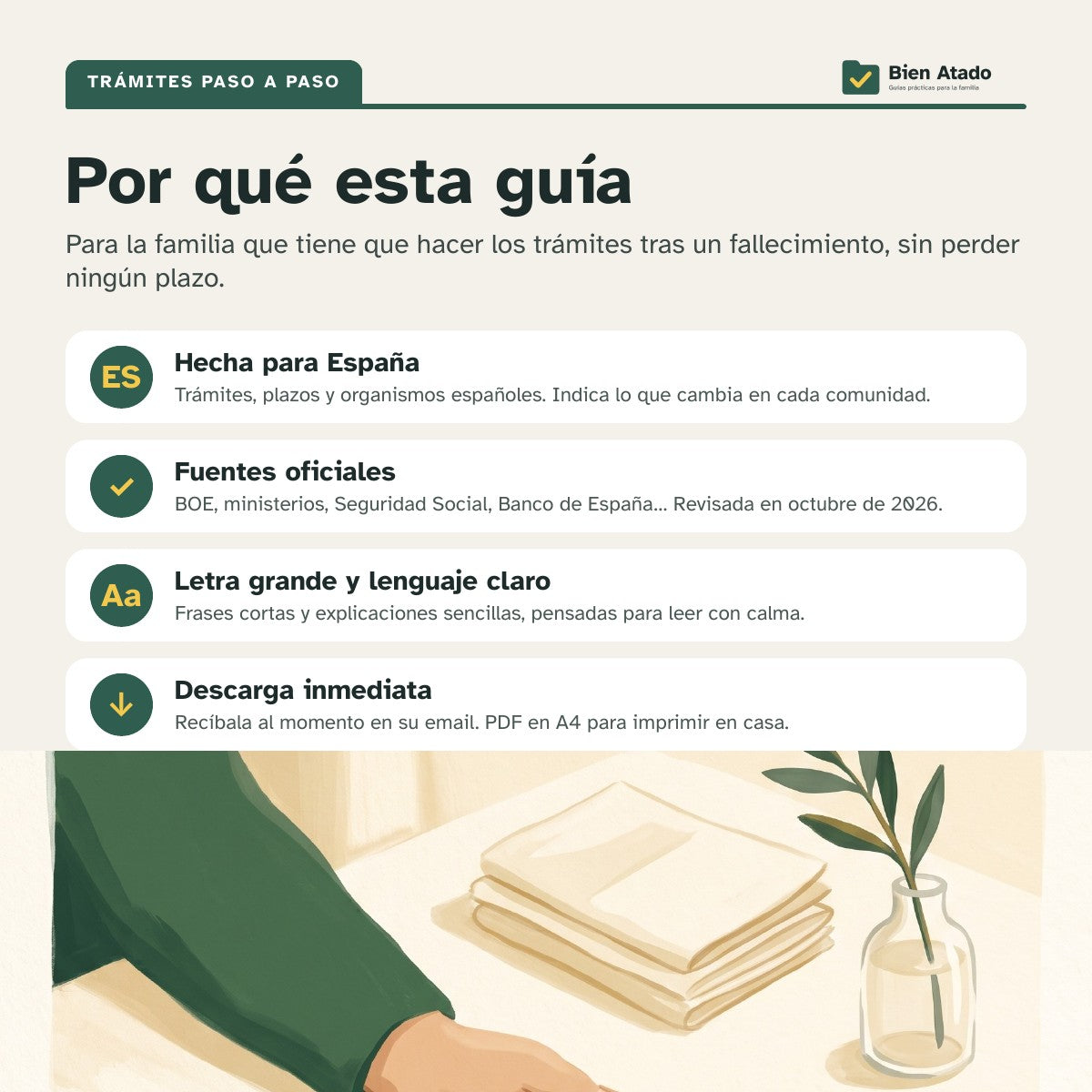 Cuando falta un ser querido: por qué esta guía