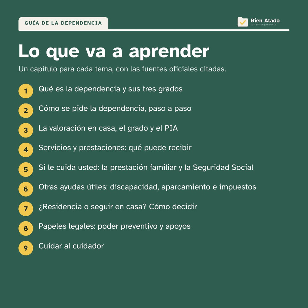 Cuidar de mis padres: lo que va a aprender