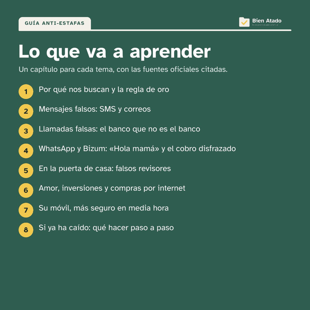 Que no le engañen: lo que va a aprender